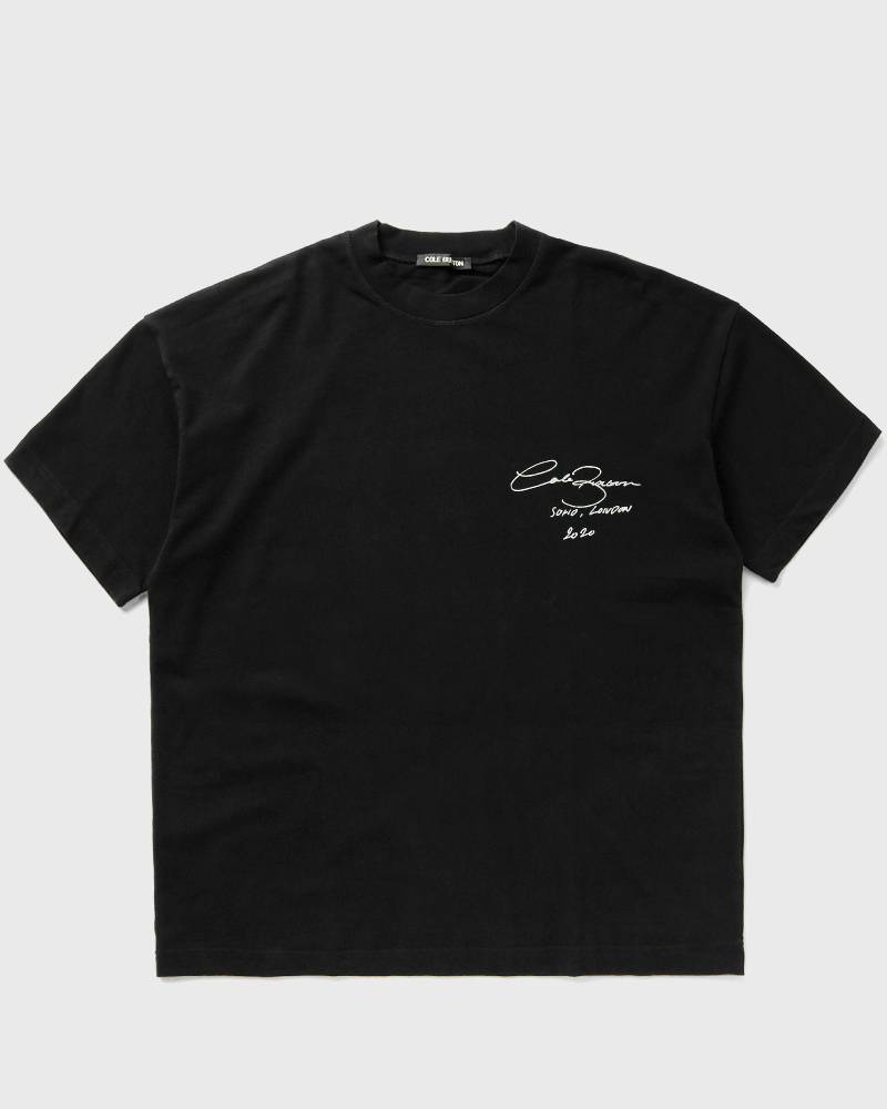 Cole Buxton SIGNATURE T-SHIRT men Shortsleeves black in Größe:M von Cole Buxton