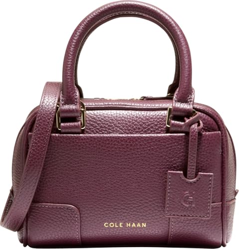 Cole Haan Beverly Mini Satchel, Schwarzer Granat, UNIT von Cole Haan