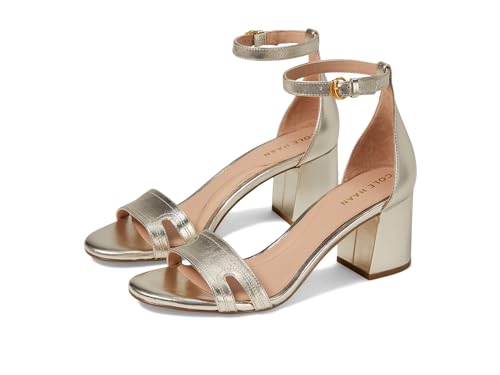 Cole Haan Damen Adelaine Leder Soft Gold Sandalen 40.5 EU von Cole Haan