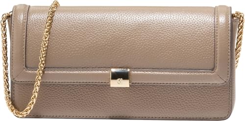 Cole Haan Damen Daniella Leather Wallet on a Chain Geldbörsen, Irish Coffee von Cole Haan
