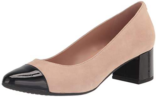 Cole Haan Damen Die Go-to-Pumpe, 45 mm Pumps, Brush Suede Black, 39 EU von Cole Haan