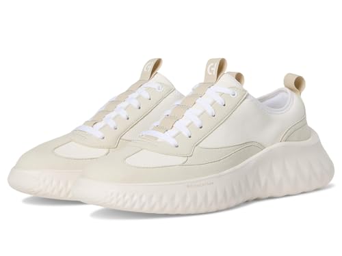 Cole Haan Damen Generation Zerogrand Ii T-Toe Sneaker, Weiß/Silber Birke, 8.5 Wide von Cole Haan