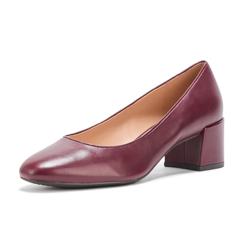 Cole Haan Damen Go-to Shayla Pumps mit Blockabsatz, Black Garnet Ltr, 37 EU von Cole Haan