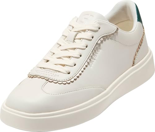 Cole Haan Damen Grand Crosscourt Arlowe Sneaker, Ivry/Rainforest, 38.5 EU von Cole Haan