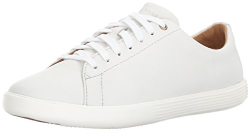 Cole Haan Damen Grand Crosscourt II Sneaker, Hellweißes Leder/Optik Weiß, 35.5 EU von Cole Haan