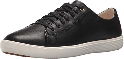 Cole Haan Damen Grand Crosscourt Sneaker, Schwarz (Black Leather/White Black Leather/White), 37 EU von Cole Haan