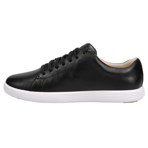 Cole Haan Damen Grand Crosscourt Sneaker, Schwarz (Black Leather/White Black Leather/White), 41 EU von Cole Haan