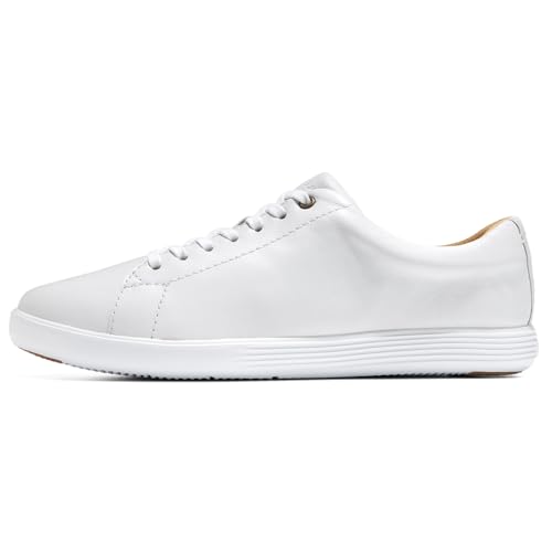 Cole Haan Women's Grand Crosscourt Sneaker Trainers, White Bright White Leather Optic White Bright White Leather Optic White, 8.5 UK von Cole Haan