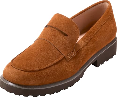 Cole Haan Damen Gwendolyn Penny Loafer, Tabakfarben, 37.5 EU von Cole Haan