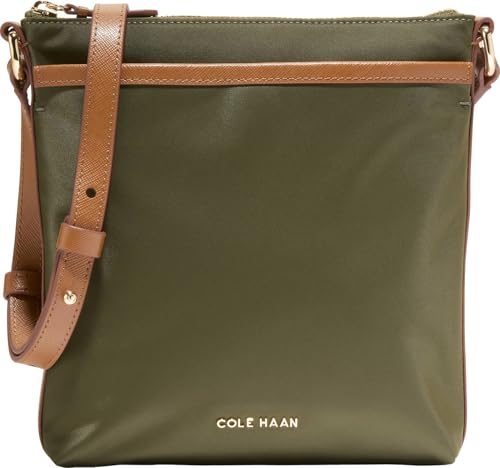Cole Haan Damen Handbag-Emily Nylon Umhängetaschen, Olve Nt/Ch Gold Ho von Cole Haan