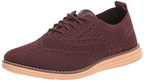 Cole Haan Damen Original Grand Stitchlite Wing Oxford Sneaker, Cordovan Pfirsich, 41 EU von Cole Haan