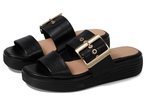 Cole Haan Damen OriginalGrand Platform Slides Leder Black Black Sandalen 38.5 EU von Cole Haan
