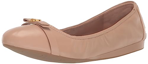 Cole Haan Damen Tova Bow Ballerinas, Gebürstetes Leder, 43 EU von Cole Haan