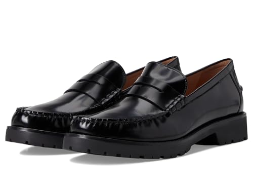 Cole Haan Damen Treena Lug Loafers Slipper, Black Box Leder, 38.5 EU Cole Haan Damen Treena Lug Loafers Slipper, Black Box Leder, 38.5 EU von Cole Haan
