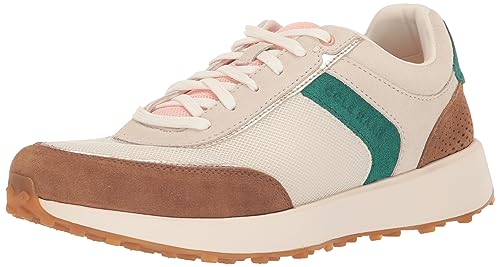 Cole Haan Damen W29136 Sneaker, Elfenbeinfarbenes Nylon Ch GOL, 41 EU von Cole Haan