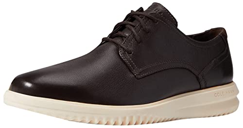 Cole Haan Grand+ Plain Toe Oxford, Java Leder/Elfenbein, 45 EU Cole Haan Grand+ Plain Toe Oxford, Java Leder/Elfenbein, 45 EU von Cole Haan