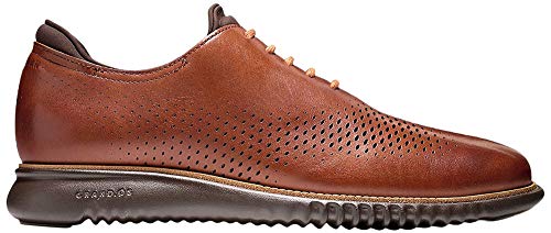 Cole Haan Herren 2. Zerogrand Laser Wingtip Lined Oxford, British Tan Java, 41 EU von Cole Haan