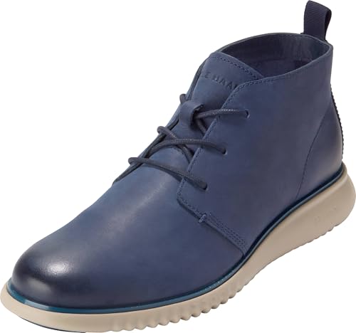 Cole Haan Herren 2.Zerogrand Boots Chukka-Stiefel, Midnight Moon Nubuk/Dunkelblau/Haferbeige, 44.5 EU Weit Cole Haan Herren 2.Zerogrand Boots Chukka-Stiefel, Midnight Moon Nubuk/Dunkelblau/Haferbeige, 44.5 EU Weit von Cole Haan