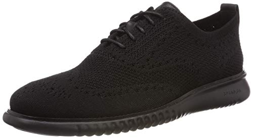 Cole Haan Herren 2.Zerogrand Stitchlite Oxfords, Schwarz (Black/Black Black/Black), 41.5 EU von Cole Haan