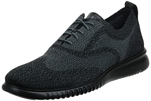 Cole Haan Herren 2.Zerogrand Stitchlite Oxfords, Schwarz (Black/Magnet Black/Magnet), 40.5 EU von Cole Haan