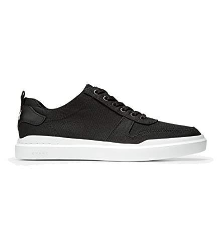 Cole Haan Herren GP RLY Canvs CRT SNK:Black Canvas/Optic Sneaker, Black, 40.5 EU von Cole Haan