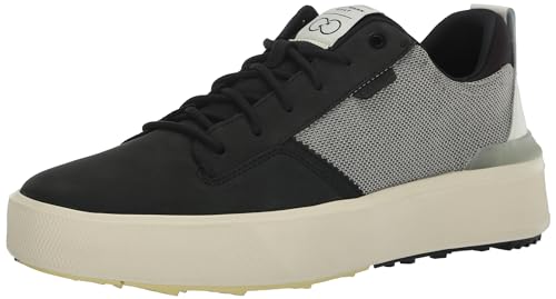 Cole Haan Herren GRANDPRØ Crew Golf Trainer Sneaker, Black/White, 48 EU von Cole Haan