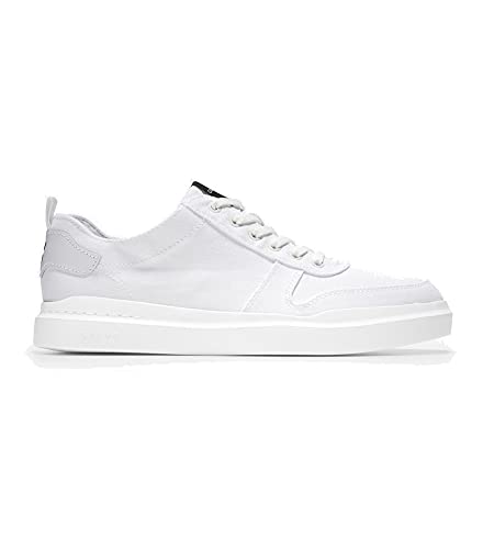 Cole Haan Herren Gp RLY Canvs Crt SNK:Optic White Canvas Sneaker, Weiß, 42 1/3 EU von Cole Haan