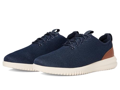 Cole Haan Herren Grand+ Knit Oxford, Navy Blazer/British Tan, 42 EU von Cole Haan