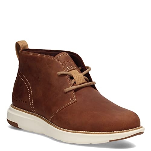 Cole Haan Herren Grand Atlantic wasserabweisend Chukka-Stiefel, Lumber Water Resistant Ivory, 40.5 EU von Cole Haan