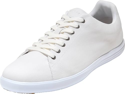 Cole Haan Herren Grand Crosscourt 2 Sneaker, Optic White Canvas/Optic White, 44 EU Cole Haan Herren Grand Crosscourt 2 Sneaker, Optic White Canvas/Optic White, 44 EU von Cole Haan