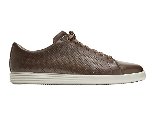 Cole Haan Herren Grand Crosscourt II Sneakers, Trüffel Perf/Silberbirke, 44 EU von Cole Haan