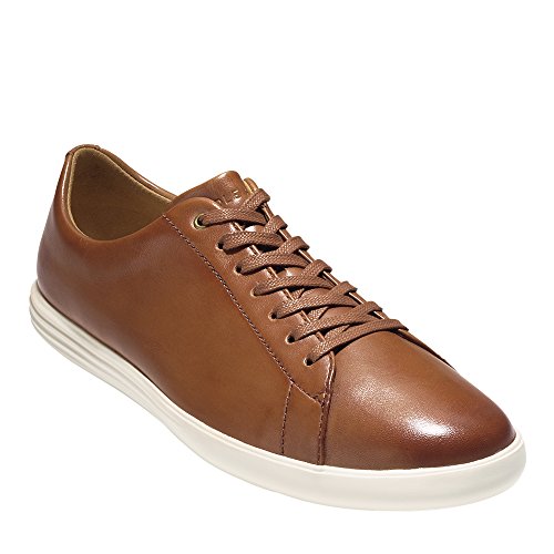 Cole Haan Herren Grand Crosscourt Ii Sneaker, Hellbraunes Leder, 41.5 EU Weit von Cole Haan