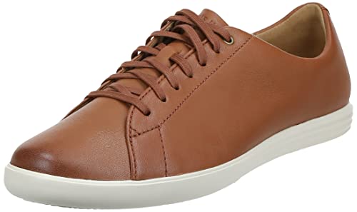 Cole Haan Herren Grand Crosscourt Sneaker, Braun (Tan Leather Burnsh Tan), 42.5 EU von Cole Haan