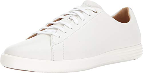 Cole Haan Herren Grand Crosscourt Sneaker, Weiß (White Leather White Leather) von Cole Haan