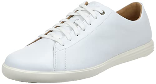 Cole Haan Herren Grand Crosscourt Sneaker, Weißes Leder, 40 EU von Cole Haan