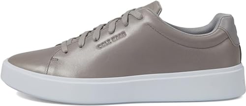 Cole Haan Herren Grand Crosscourt Traveler Sneaker, Ironstone / Graupel / Optic White, 41.5 EU von Cole Haan