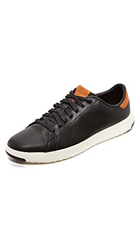 Cole Haan Herren Grandpro Tennis Sneaker, Braun (Blk/British Tan Blk/British Tan), 42.5 EU von Cole Haan