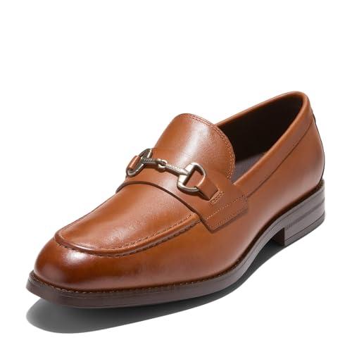 Cole Haan Herren Harmon Grand Bit Loafers Slipper, British Tan/Dark Brown Water Proof, 47.5 EU Weit Cole Haan Herren Harmon Grand Bit Loafers Slipper, British Tan/Dark Brown Water Proof, 47.5 EU Weit von Cole Haan