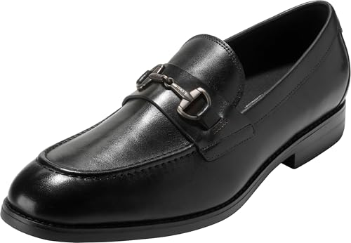 Cole Haan Herren Harmon Grand Bit Loafers Slipper, Schwarz/Schwarz, wasserdicht, 43 EU Weit Cole Haan Herren Harmon Grand Bit Loafers Slipper, Schwarz/Schwarz, wasserdicht, 43 EU Weit von Cole Haan