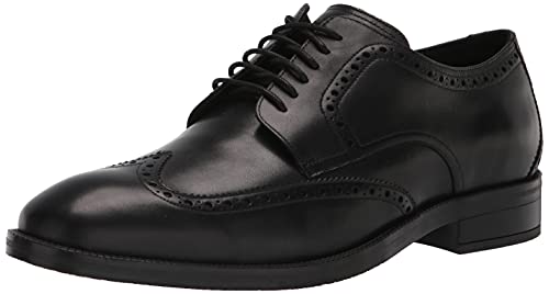Cole Haan Herren Shoes-Modern Essentials Wingtip Oxford, Black Wp, 42 EU von Cole Haan