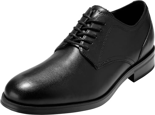 Cole Haan Herren Newmark Grand Plain Toe Oxford, Schwarz/Schwarz, 43 EU Cole Haan Herren Newmark Grand Plain Toe Oxford, Schwarz/Schwarz, 43 EU von Cole Haan