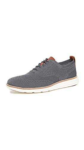 Cole Haan Herren Original Grand Knit Wingtip Ii Oxford Sneaker, Grau (Grey Magnet/Ivory), 47 EU von Cole Haan