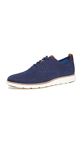 Cole Haan Herren Original Grand Stitchlite Oxfords, Blau (Navy Navy/Ivory) von Cole Haan