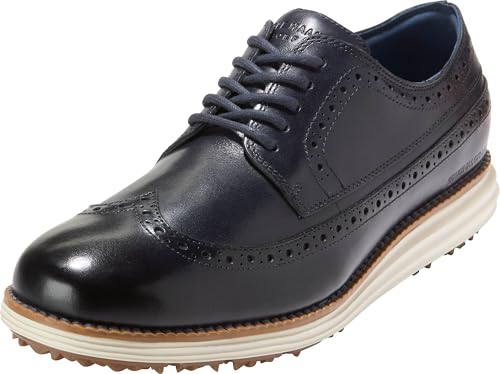 Cole Haan Herren Original Grand Wingtip Golf Oxford, Mdnght Mn/Ivry Wp, 43 EU Cole Haan Herren Original Grand Wingtip Golf Oxford, Mdnght Mn/Ivry Wp, 43 EU von Cole Haan