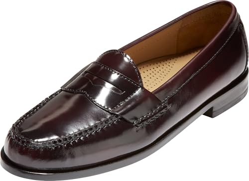 Cole Haan Herren Pinch Penny Slip-On Loafer, Rot (burgunderfarben), 41 EU von Cole Haan