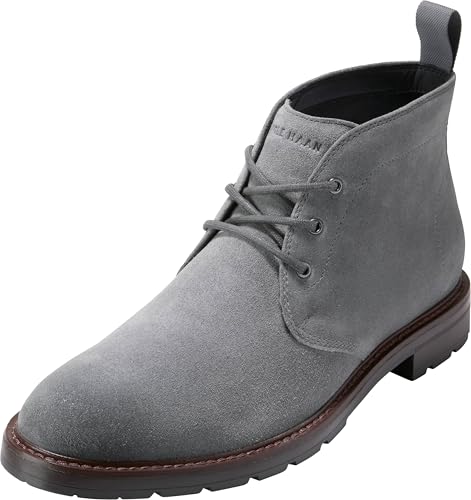 Cole Haan Herren Shoes-Chamberlin Grand Chukka Stiefel, Leises Wildleder, 42 EU von Cole Haan