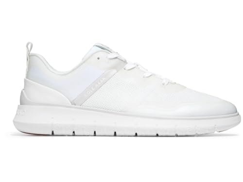 Cole Haan Herren Shoes-Generation Zerogrand Textile Sneaker, Weiß/Microchip, 44 EU von Cole Haan