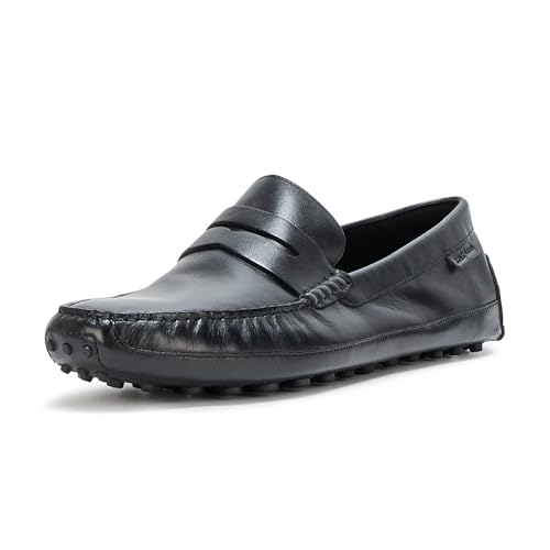 Cole Haan Herren Shoes-Hall Grand Penny Fahrer-Slipper, Schwarz/Schwarz, 41 EU von Cole Haan
