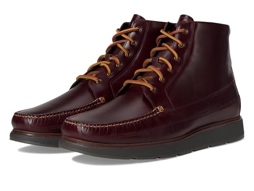 Cole Haan Herren Shoes-Muir Moc-Tall Stiefel, Bloodstn/Raven Wp, 45 EU von Cole Haan