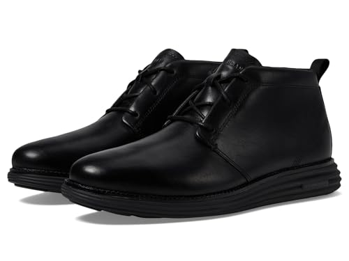 Cole Haan Herren Shoes-Originalgrand Remastered Chukka Stiefel, Schwarz/Schwarz, 48 EU Weit von Cole Haan